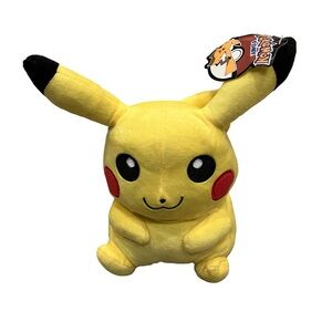 Pikachu Plush Toy - Yellow Tomy